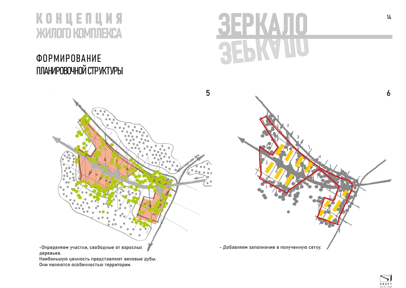 КОНЦЕПЦИЯ ЖИЛОГО КОМПЛЕКСА «ЗЕРКАЛО»